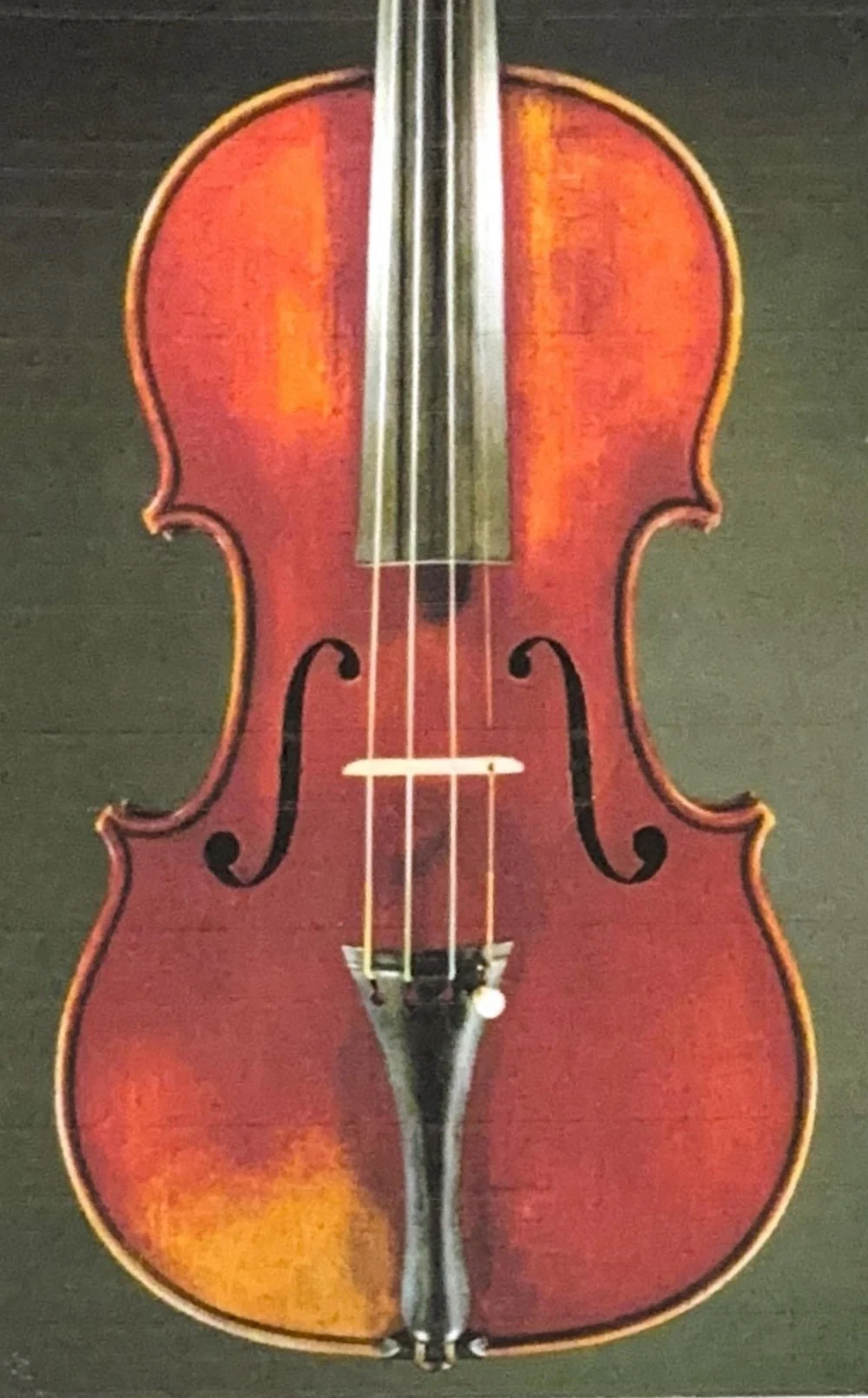 Table du violon Vuillaume n° 8 de 1823